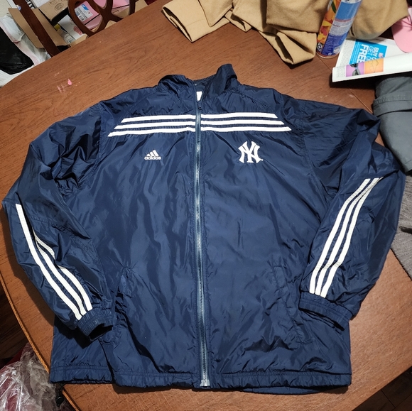 adidas Other - Vintage Adidas New York "NY" Yankees Windbreaker Jacket